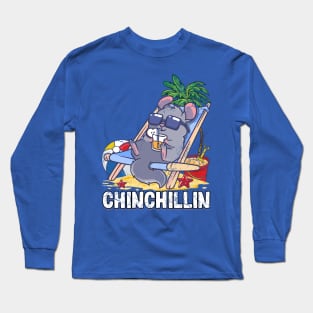 Cinchillin Chinchilla Funny Cute Long Sleeve T-Shirt